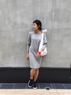 「Sheta（シータ）のアイテム（ワンピース/ドレス）」を使った、reimyhandaさん（レディース・154cm）の夏コーディネート