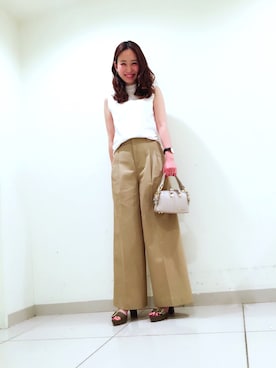 yukoさん（レディース・162cm）の春コーディネート