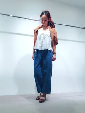 yukoさん（レディース・162cm）の春コーディネート