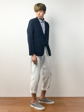 まっこいさん（メンズ・176cm）の春コーディネート