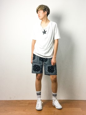 まっこいさん（メンズ・176cm）の春コーディネート