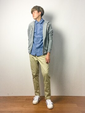 まっこいさん(メンズ・176cm)の春コーディネート