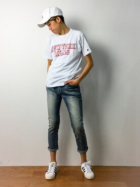 まっこいさん(メンズ・176cm)の春コーディネート