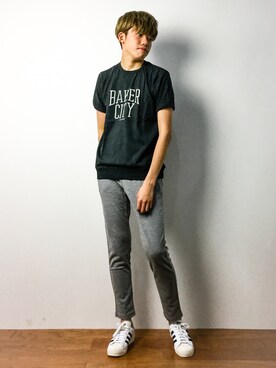 まっこいさん（メンズ・176cm）の春コーディネート