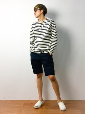 まっこいさん（メンズ・176cm）の春コーディネート