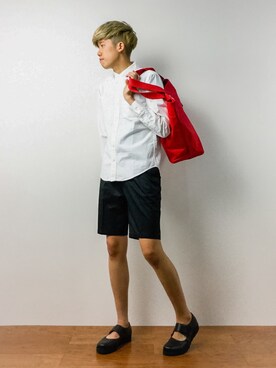 「5441 by sunduck（ゴーヨンヨンイチバイサンダック）のアイテム」を使った、まっこいさん（メンズ・176cm）の春コーディネート