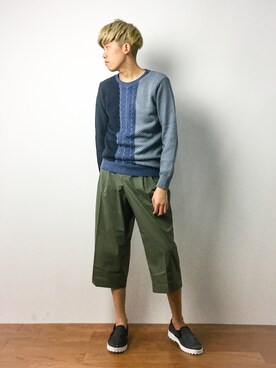 まっこいさん（メンズ・176cm）の春コーディネート