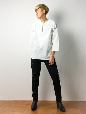 まっこいさん（メンズ・176cm）の春コーディネート