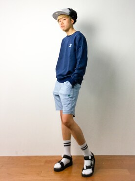 まっこいさん(メンズ・176cm)の春コーディネート