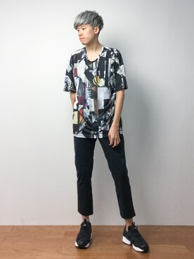 まっこいさん（メンズ・176cm）の春コーディネート