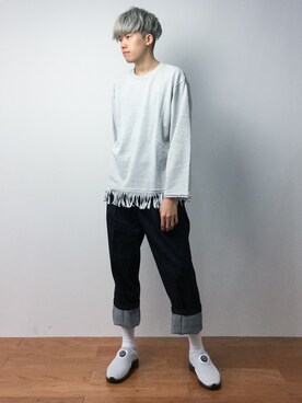 まっこいさん（メンズ・176cm）の春コーディネート