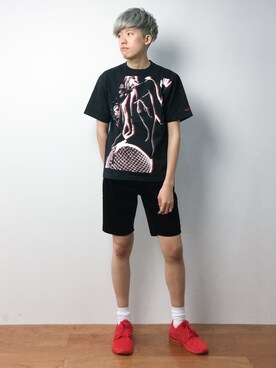 まっこいさん（メンズ・176cm）の春コーディネート