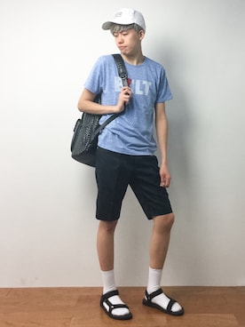 まっこいさん（メンズ・176cm）の春コーディネート