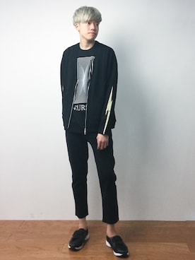 「CABANE de ZUCCa（カバンドズッカ）のアイテム」を使った、まっこいさん（メンズ・176cm）の春コーディネート