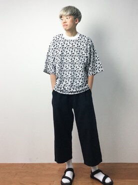 まっこいさん（メンズ・176cm）の春コーディネート