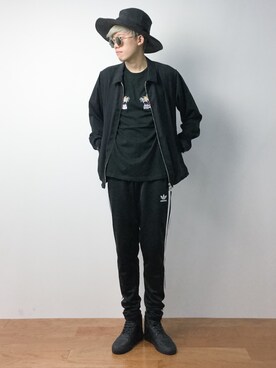 「Steven Alan（スティーブンアラン）のアイテム（ブルゾン）」を使った、まっこいさん（メンズ・176cm）の春コーディネート