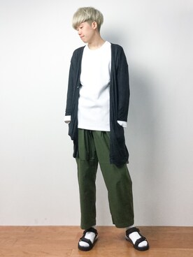 まっこいさん（メンズ・176cm）の春コーディネート