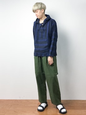 まっこいさん（メンズ・176cm）の春コーディネート