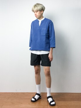 まっこいさん(メンズ・176cm)の春コーディネート