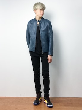 まっこいさん（メンズ・176cm）の春コーディネート