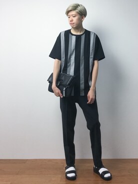 「MASTER KINGZ（マスターキングズ）のアイテム」を使った、まっこいさん（メンズ・176cm）の夏コーディネート