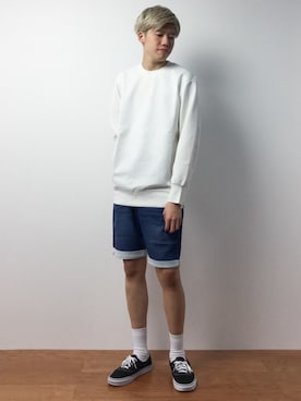 まっこいさん（メンズ・176cm）の夏コーディネート