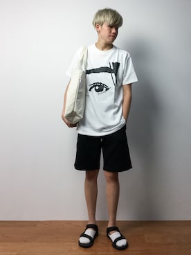 まっこいさん（メンズ・176cm）の夏コーディネート