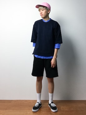 まっこいさん（メンズ・176cm）の夏コーディネート