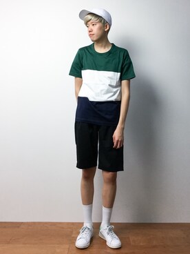 まっこいさん（メンズ・176cm）の夏コーディネート