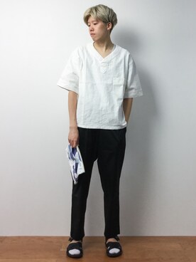 まっこいさん(メンズ・176cm)の夏コーディネート