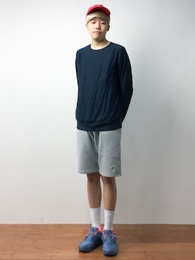 まっこいさん（メンズ・176cm）の夏コーディネート