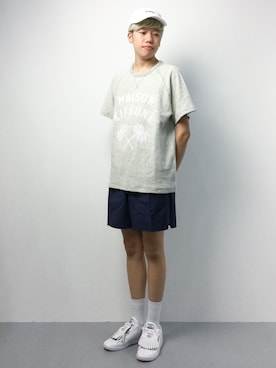 「LB/S （エルビーエス）のアイテム」を使った、まっこいさん（メンズ・176cm）の夏コーディネート