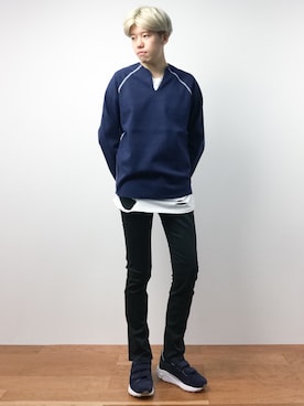 「SABLE CLUTCH（セーブルクラッチ）のアイテム」を使った、まっこいさん（メンズ・176cm）の夏コーディネート