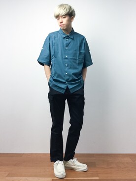 まっこいさん(メンズ・176cm)の夏コーディネート