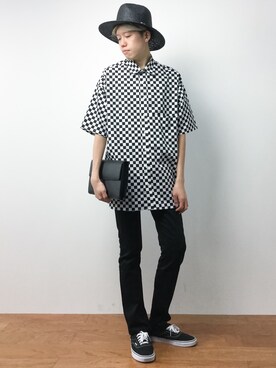 まっこいさん（メンズ・176cm）の夏コーディネート