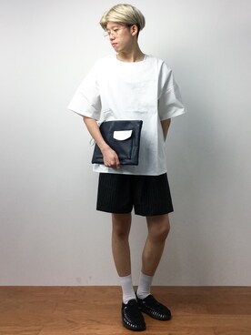 まっこいさん（メンズ・176cm）の夏コーディネート