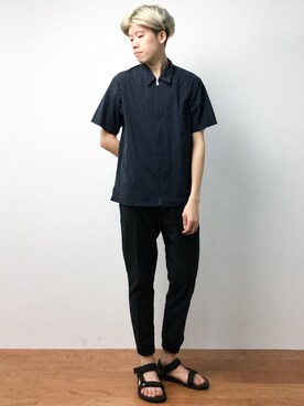 まっこいさん(メンズ・176cm)の夏コーディネート