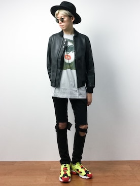 まっこいさん（メンズ・176cm）の夏コーディネート