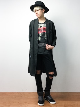 まっこいさん（メンズ・176cm）の夏コーディネート