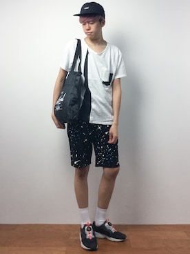 まっこいさん（メンズ・176cm）の夏コーディネート