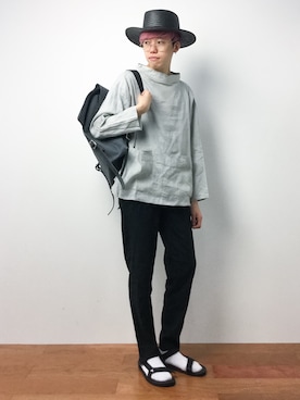 まっこいさん（メンズ・176cm）の夏コーディネート