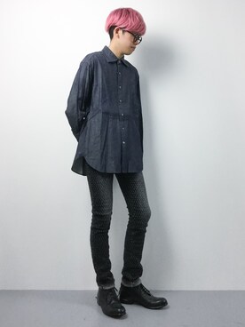「SWAGGER（スワッガー）のアイテム」を使った、まっこいさん（メンズ・176cm）の夏コーディネート