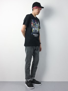 まっこいさん（メンズ・176cm）の夏コーディネート