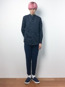 まっこいさん（メンズ・176cm）の夏コーディネート