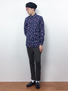 まっこいさん（メンズ・176cm）の夏コーディネート