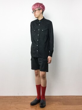 まっこいさん（メンズ・176cm）の夏コーディネート