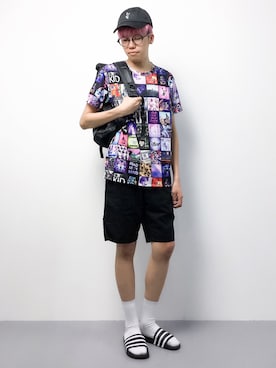 まっこいさん（メンズ・176cm）の夏コーディネート