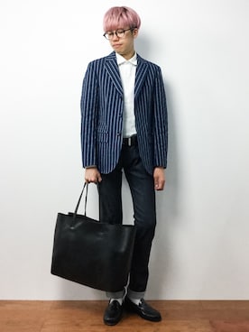 まっこいさん（メンズ・176cm）の夏コーディネート