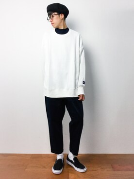 「CABANE de ZUCCa（カバンドズッカ）のアイテム」を使った、まっこいさん（メンズ・176cm）の夏コーディネート