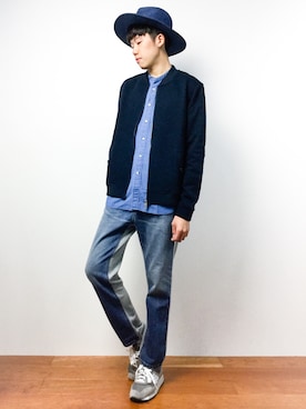 「Ted Baker（テッドベーカー）のアイテム」を使った、まっこいさん（メンズ・176cm）の秋コーディネート